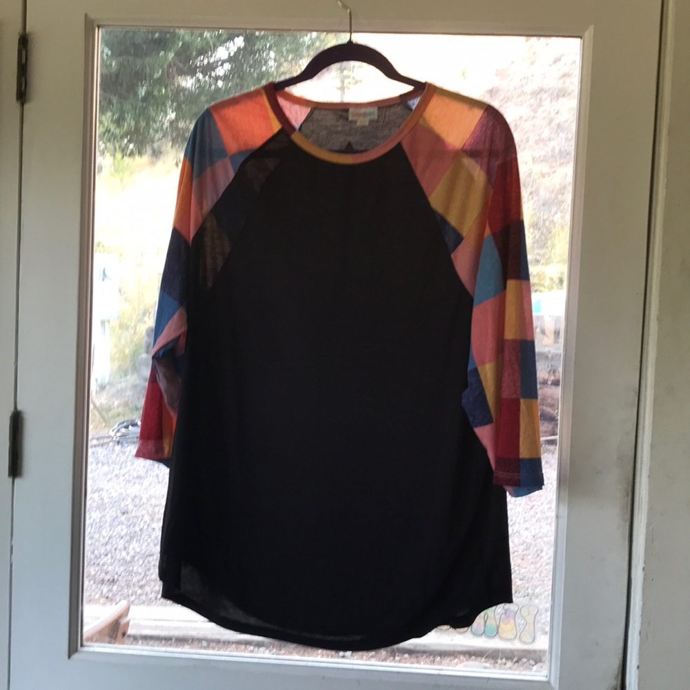 Multi-colored Lularoe Randy - Picture 2 of 2